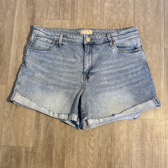 Kut from the Kloth Jean Shorts Plus Size 14 High Rise - Picture 1 of 6